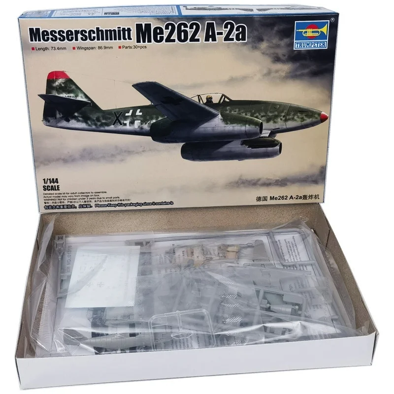 Trumpeter Messerschmitt Me 262 modelo de avión de combate para montar - imagen 2