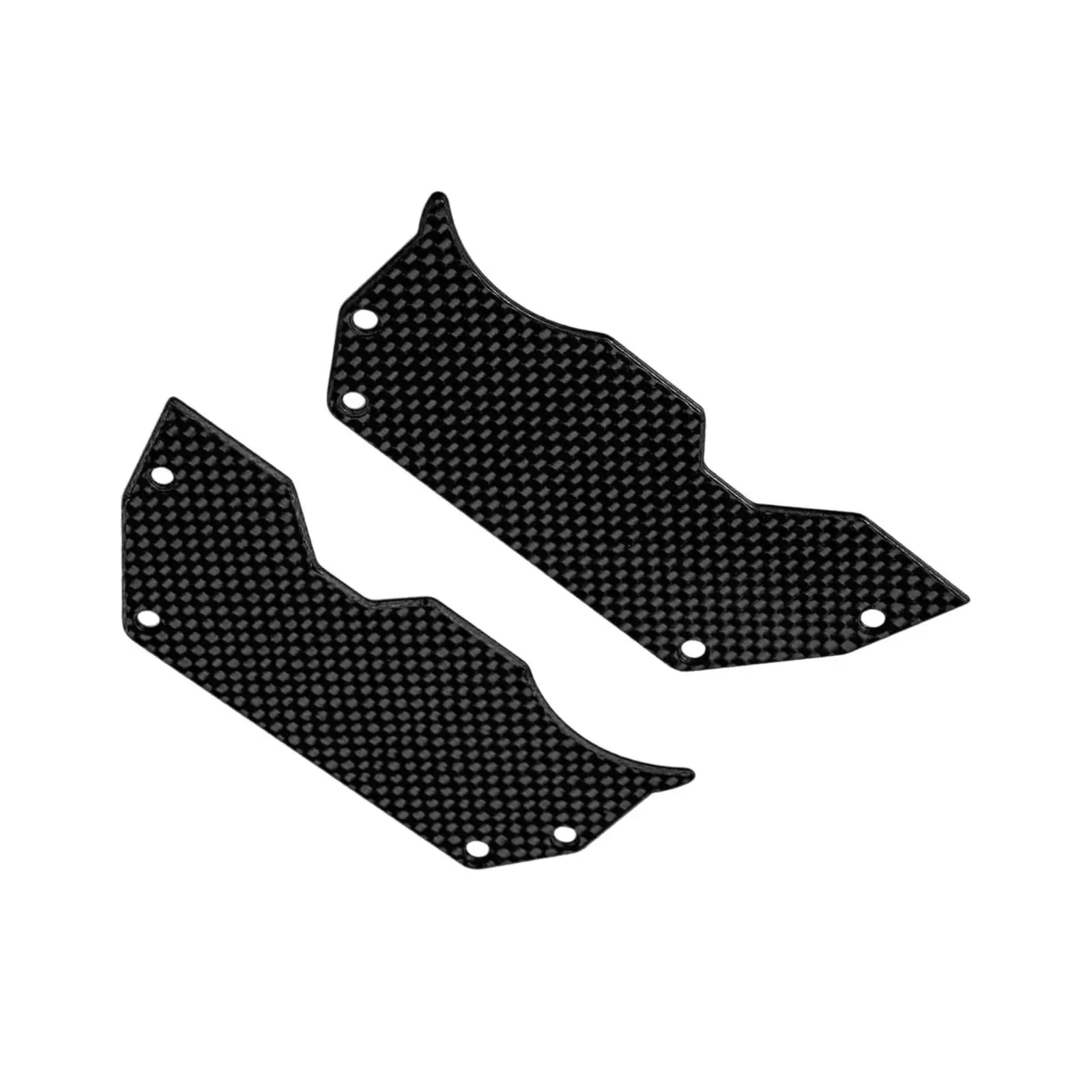 2Pcs RC Air Dam Diffuser Wheel Covers Ti2154218 High Performance Accessory