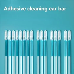 Herramienta de excavación especial de limpieza de cera de oreja pegajosa, excavadora de orejas que no daña la oreja, cuchara de excavación de orejas, hisopos de algodón para excavación de orejas