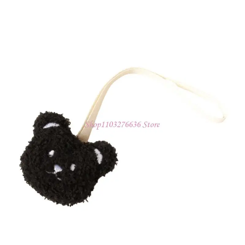 Clip para chupete oso de peluche – Sujeción suave para bebé - imagen 4