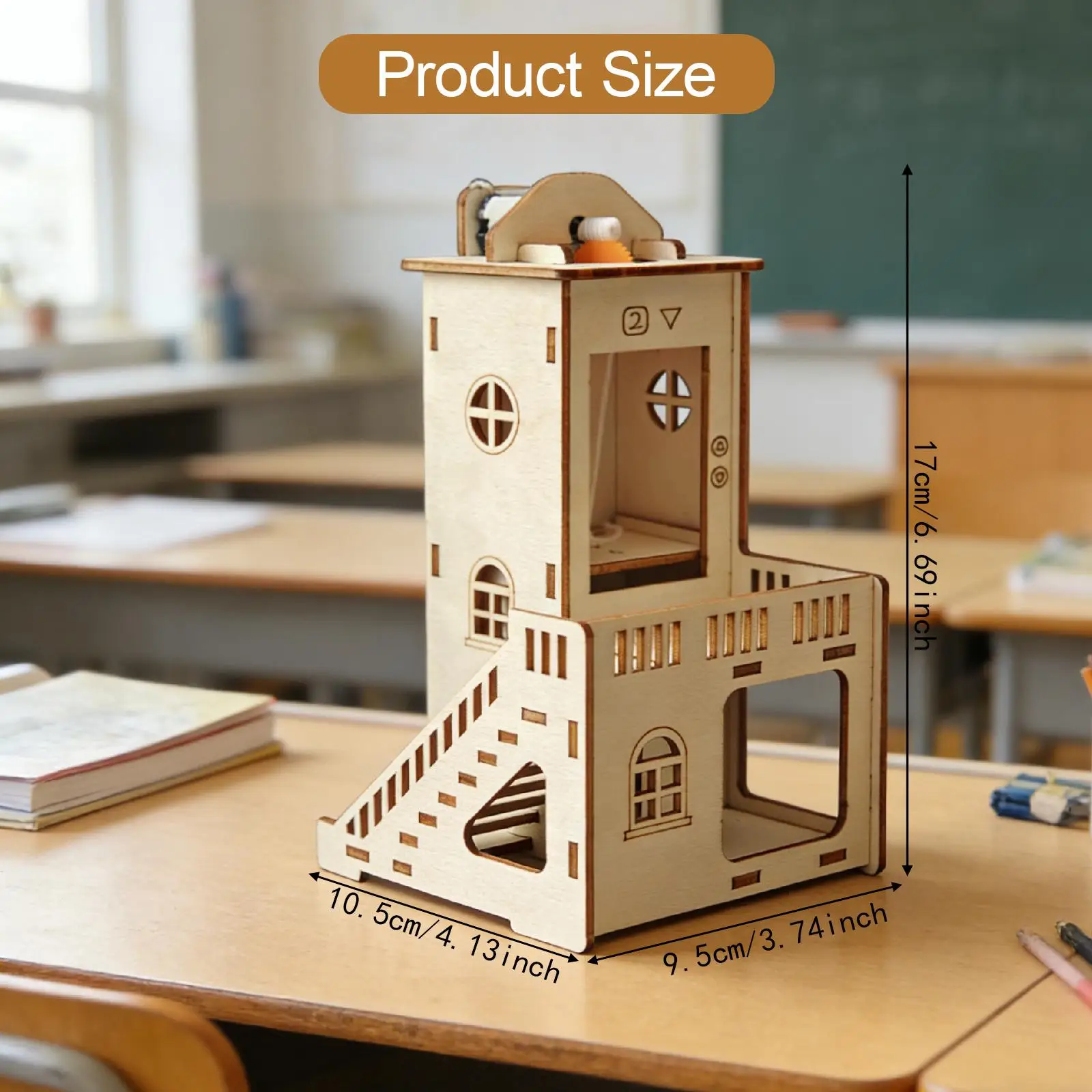 Kit de montaje de ascensor para niños – Juguete científico educativo - imagen 4