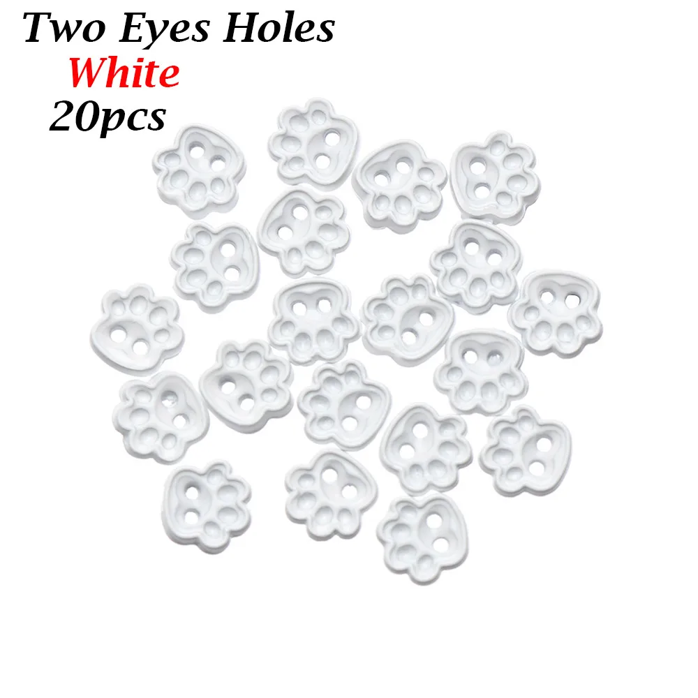White-Two Eyes Holes