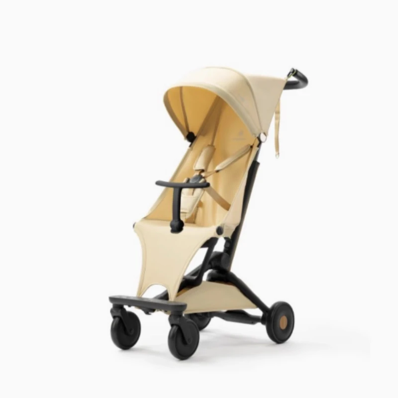 ‌ Portabebés aprobado por avión de 3,8 KG, mochila para cochecito, portátil, diseño de seguridad plegable con una sola mano, cochecito ligero de alto tráfico - imagen 4