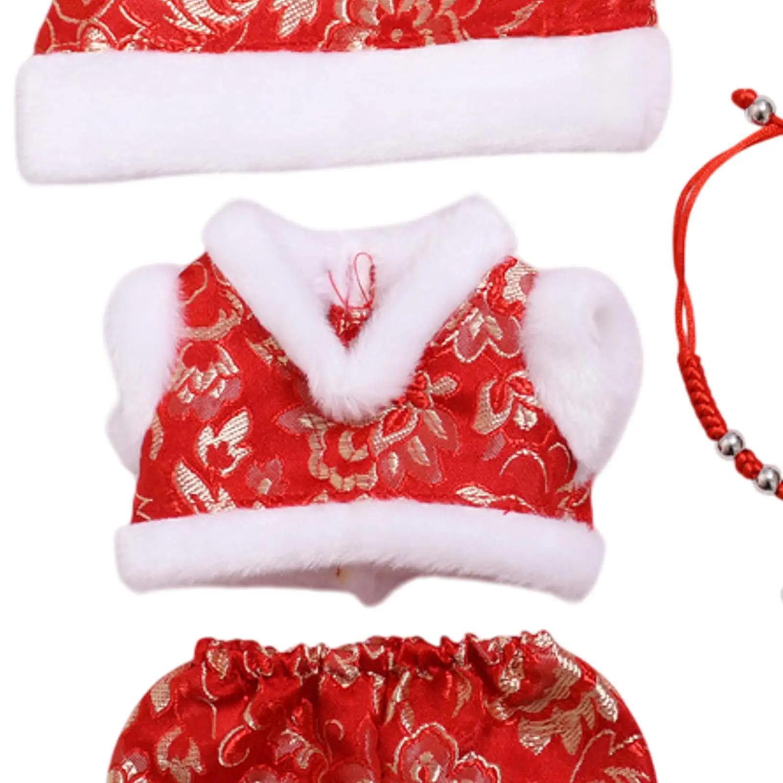 Doll Clothing Set for 15cm Doll with Detachable Accessories and Decorative Elements Doll Clothing Set for 15cm Doll with Detachable Accessories and Decorative Elements