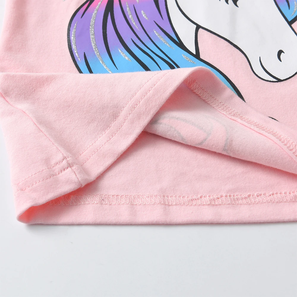 DXTON Camiseta de manga globo en malla para niña verano ligera - imagen 5