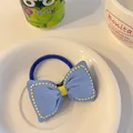 blue bow