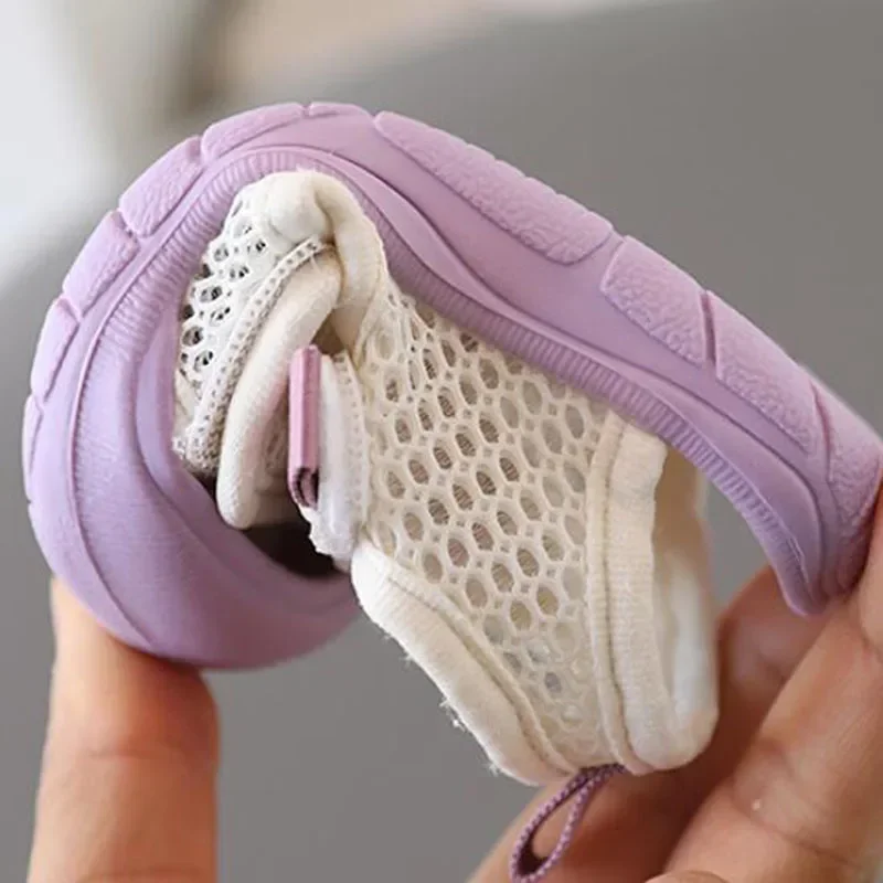 Sandalias de playa para niño y niña, zapatos deportivos de malla para verano, de 0 a 3 años - imagen 4