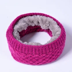 Bufanda de invierno para bebé y niños: terciopelo grueso cálido