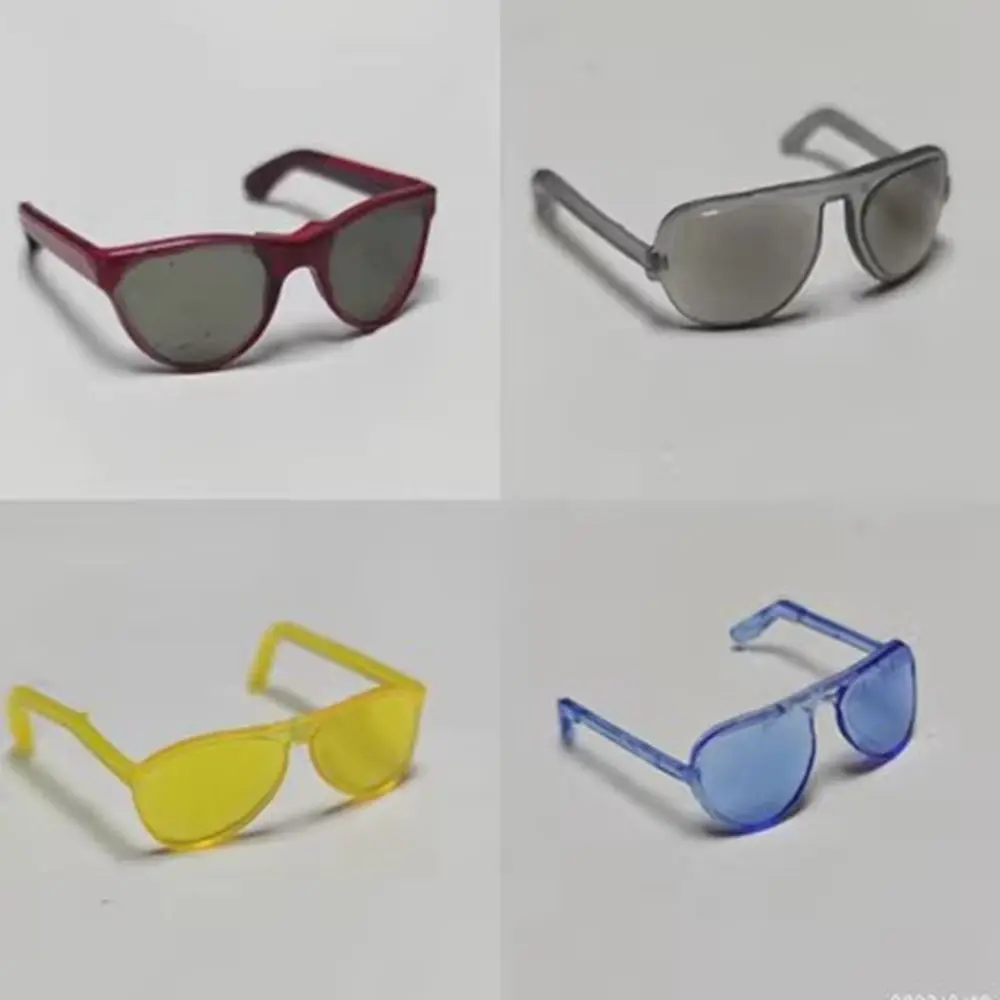 Mini gafas de diadema para muñeca, colgantes para las orejas, accesorios para muñeca, sombrero de béisbol, varios estilos para niños, 30cm, 1/6 - imagen 2