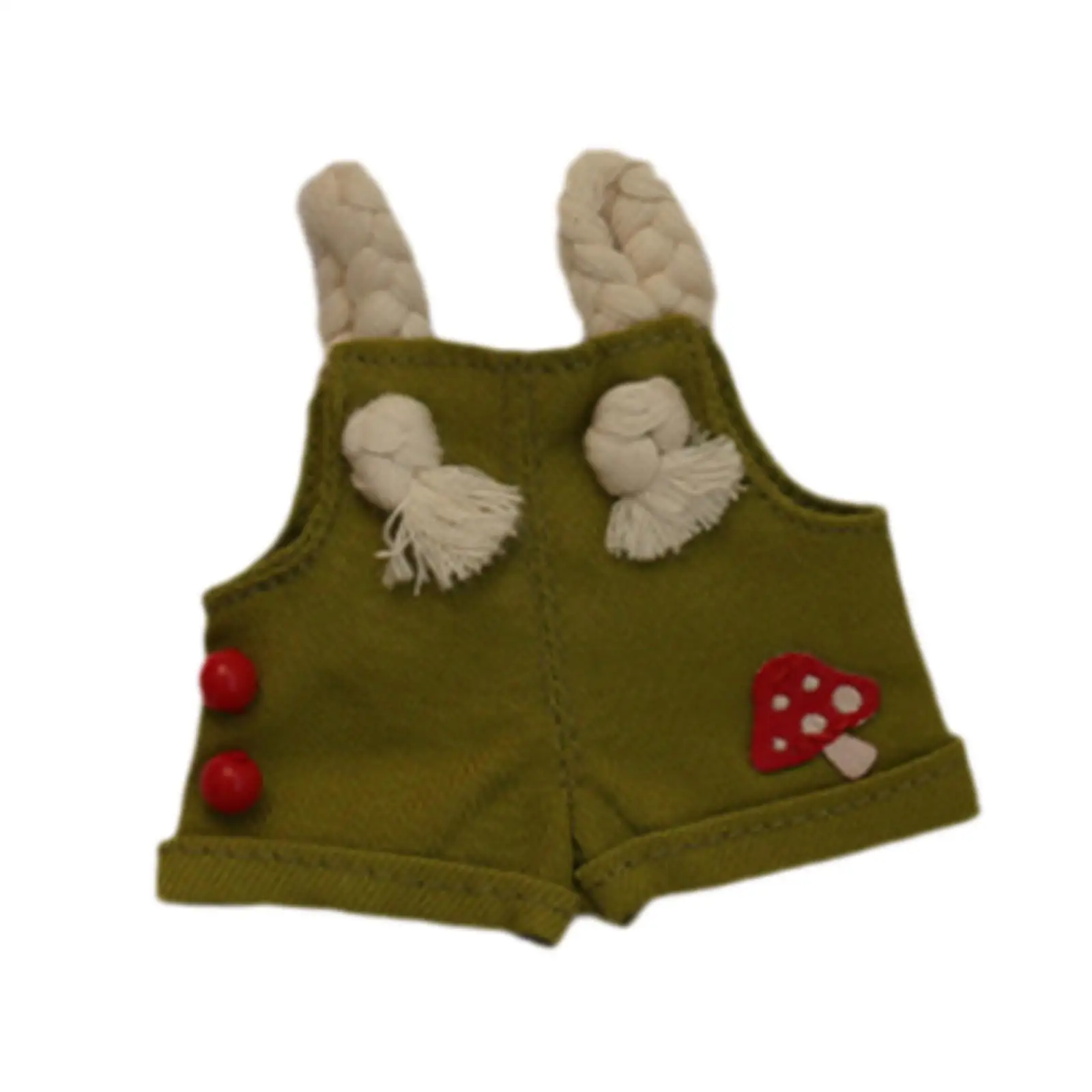 Plush Doll Clothes Toys Dress up Pants Soft Handmade Decoration Stuffed Animal Clothes Overalls for DIY Supplies Photo Props
