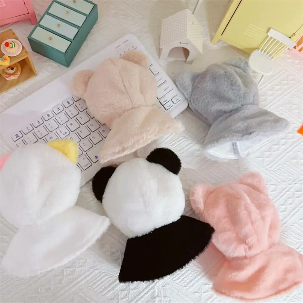 Ropa para muñecas y peluches – Conjunto con capa suave de dibujos animados - imagen 4