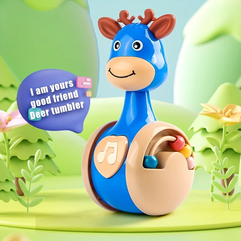 Roly Poly Juguete Wobbler para bebés 6-12 meses - Educación temprana - imagen 5