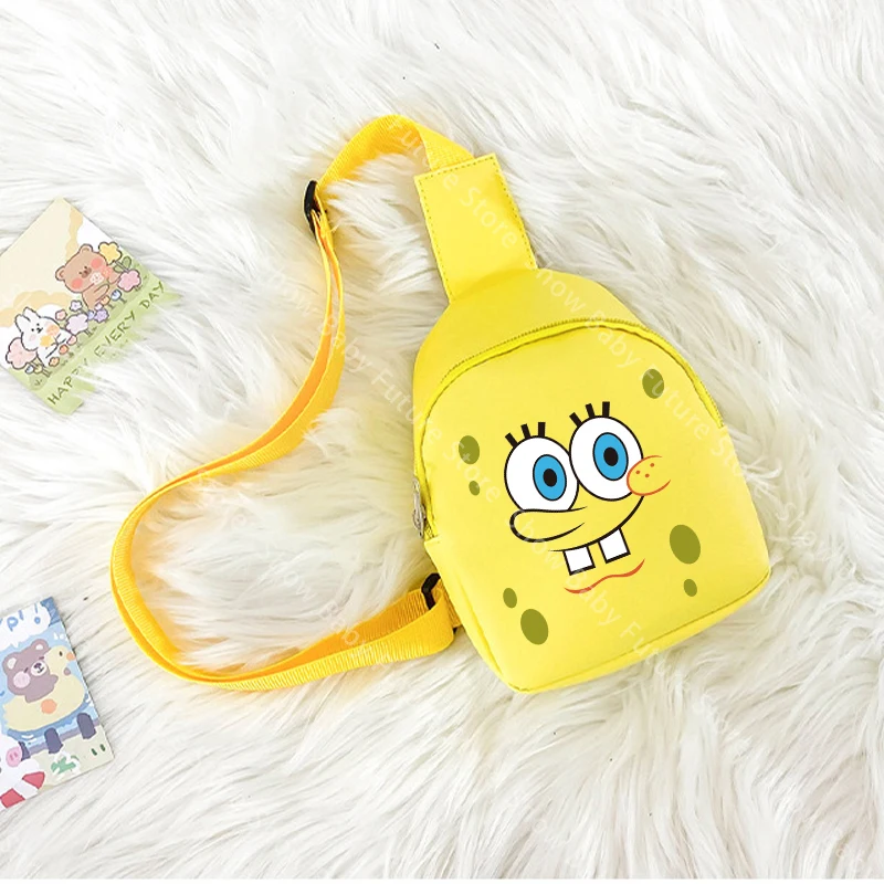 Bolso de pecho Bob Esponja para niños – Estampado ligero - imagen 3