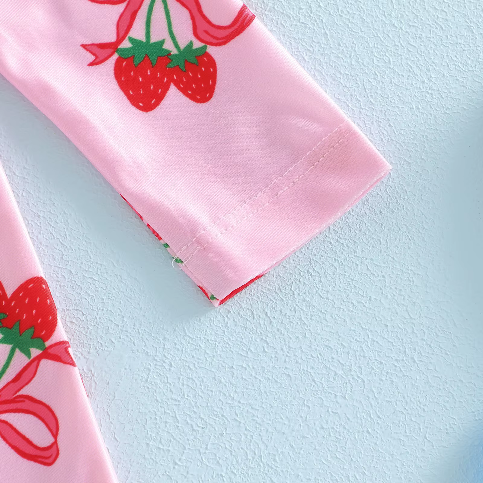 Visgogo Traje de baño 2 piezas para bebé niña con estampado fresa - imagen 3