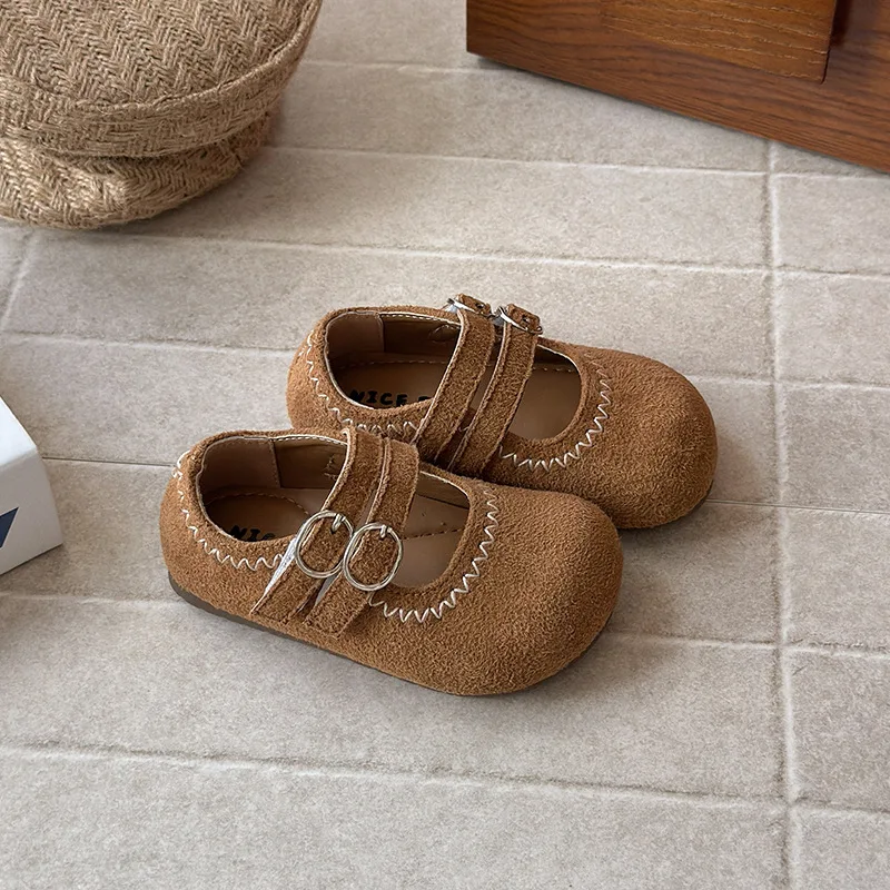 Zapatos Mary Jane de cuero para niñas - Suela suave para fiestas - imagen 3
