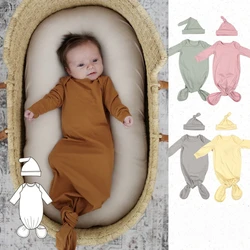 Body de algodón liso para recién nacido – Ideal para sesiones de fotos