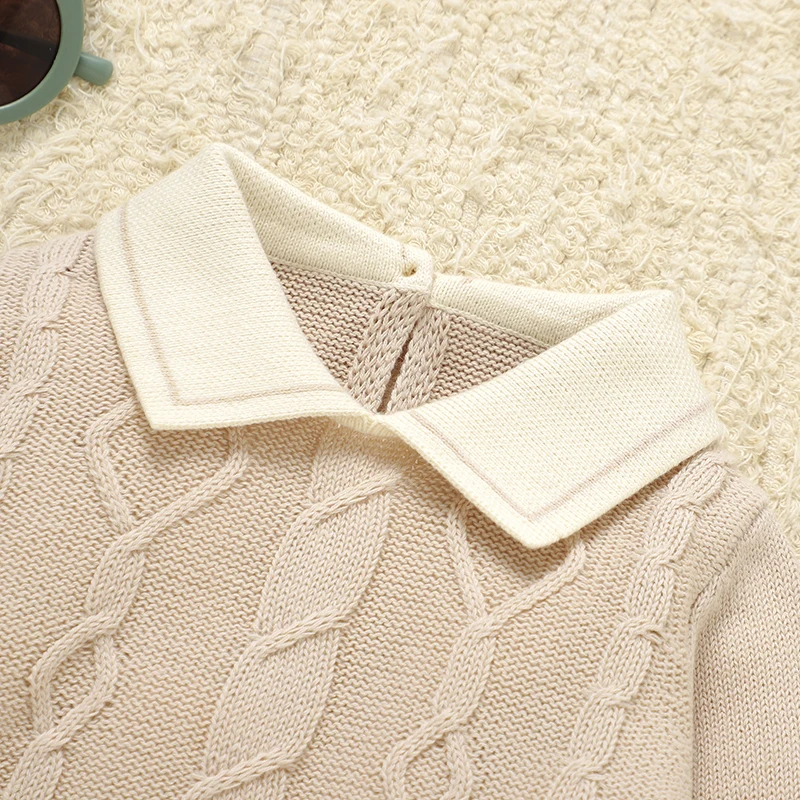 Conjunto invierno bebé jersey manga larga y leggings - imagen 2