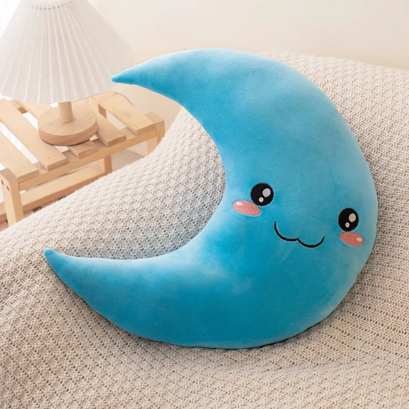 Peluche Luna suave para bebé – Almohada decorativa de regalo - imagen 2