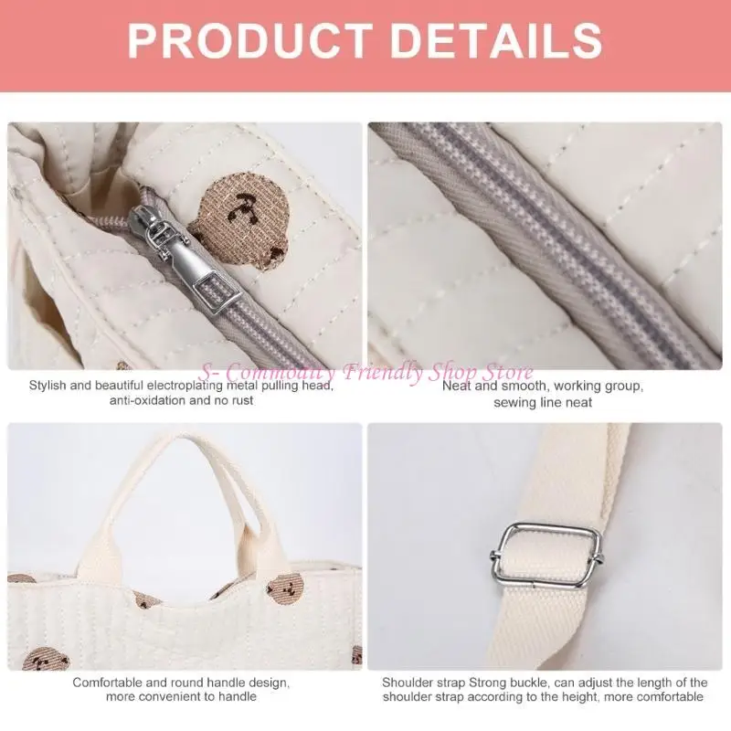 Bolso de pañales para caja funcional, ligero y resistente al desgaste - imagen 3