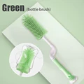 Green bottle brush