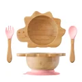 3pc Pink Dinosaur