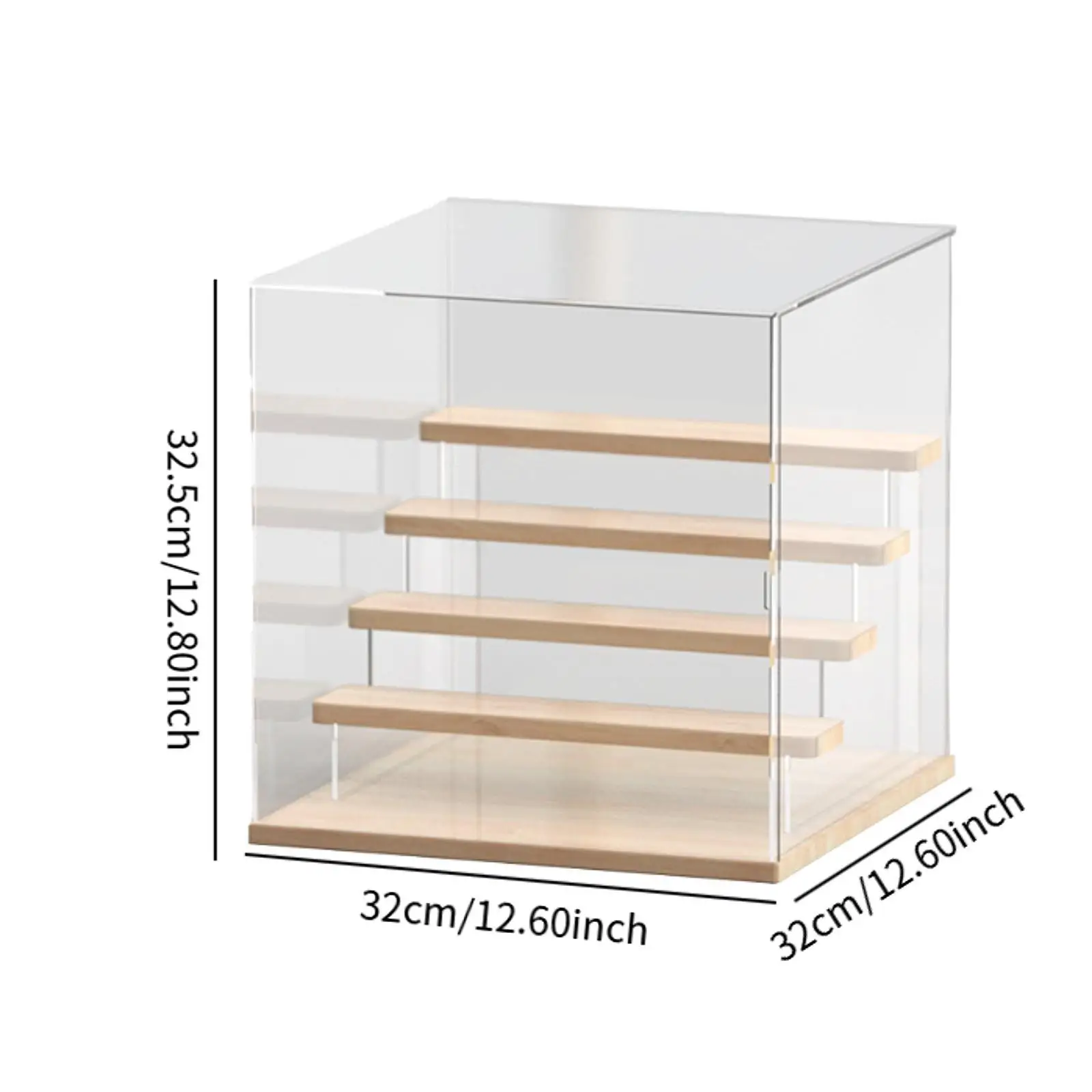 Acrylic Display Case for Action Figures, Storage Organizer for Home And Bedroom