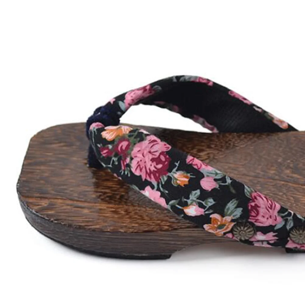 Paulownia Zuecos para niños Zapatillas de bebé Zuecos para estudiantes Chanclas Tamaño 22-34 Flor Ligero Suave Transpirable - imagen 2