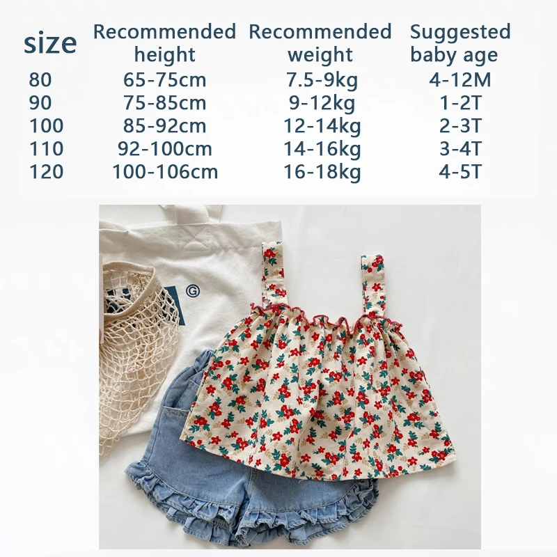 Conjunto de verano para niñas con tirantes a cuadros - imagen 4