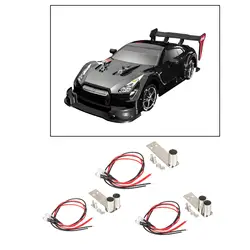 Tubo de escape de simulación, escala 1:10, repuesto resistente para vehículos, piezas y camiones