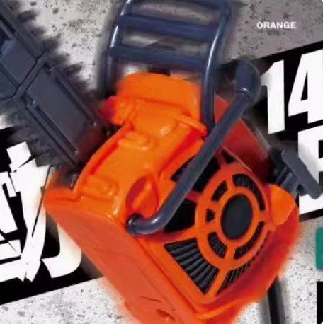 orange chainsaw