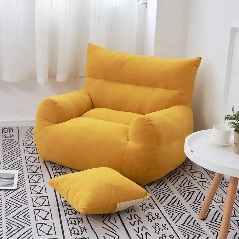 Sillón infantil puff lavable de tela desenfundable para niños