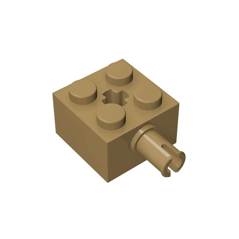 Ladrillos modificados 2x2 con pin y orificio – Construcción técnica - imagen 3