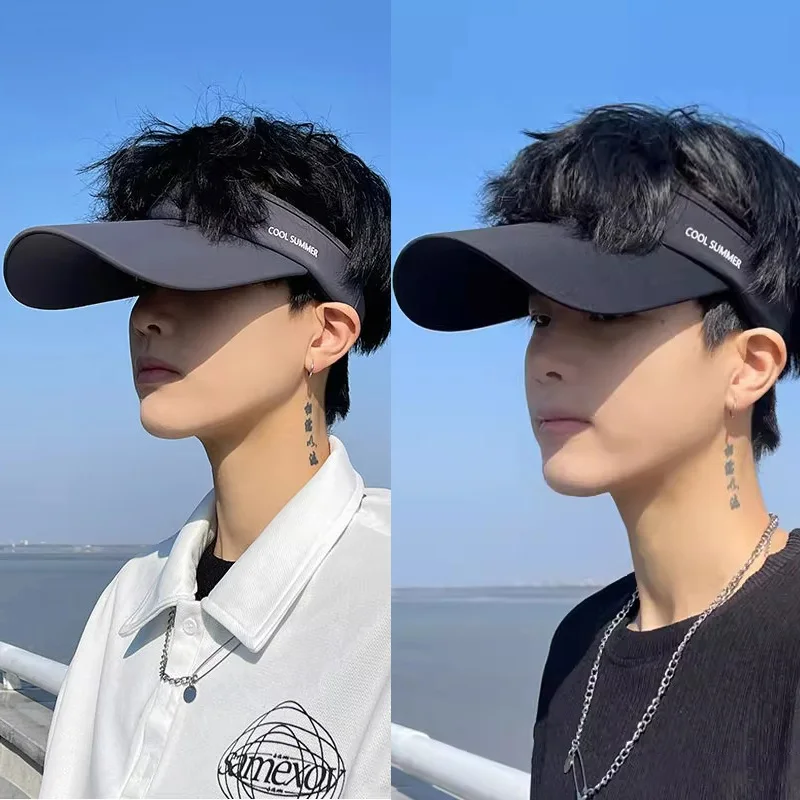 Gorras de sol infantiles con protección UV y visera de ala larga - imagen 2