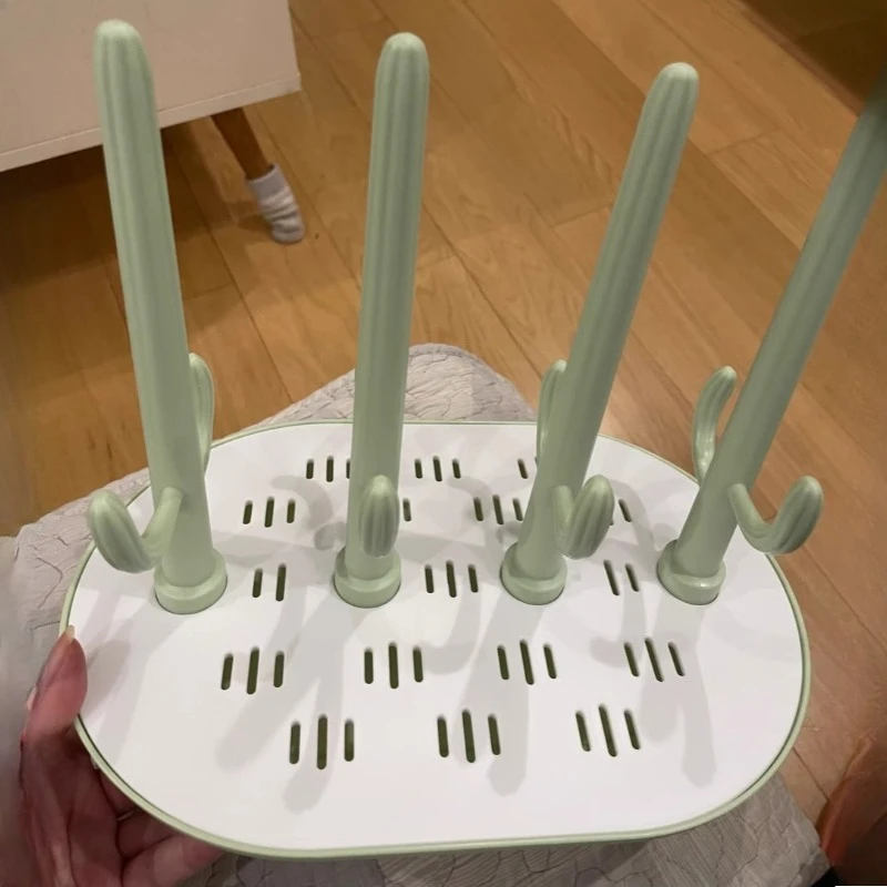 Estante para secar botellas portátil, esencial para viajes, diseño plegable y almacenamiento compacto, fija rápidamente el zona de secado segura en hoteles - imagen 2