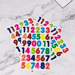 TMZ Pegatinas infantiles para manualidades - Letras y numeros