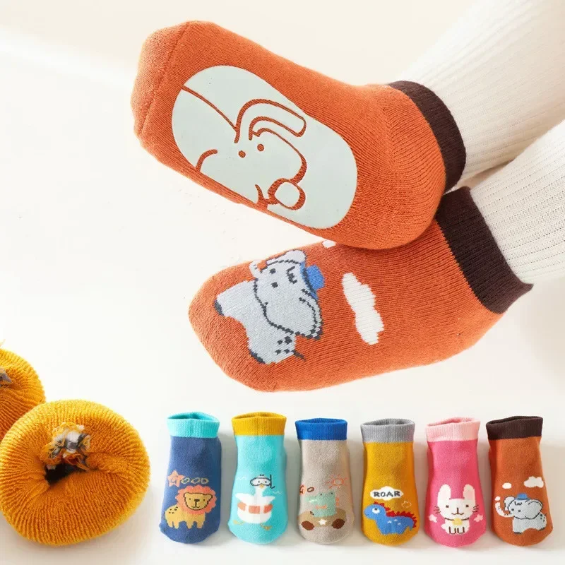 Calcetines antideslizantes térmicos para bebé – Otoño invierno - imagen 4