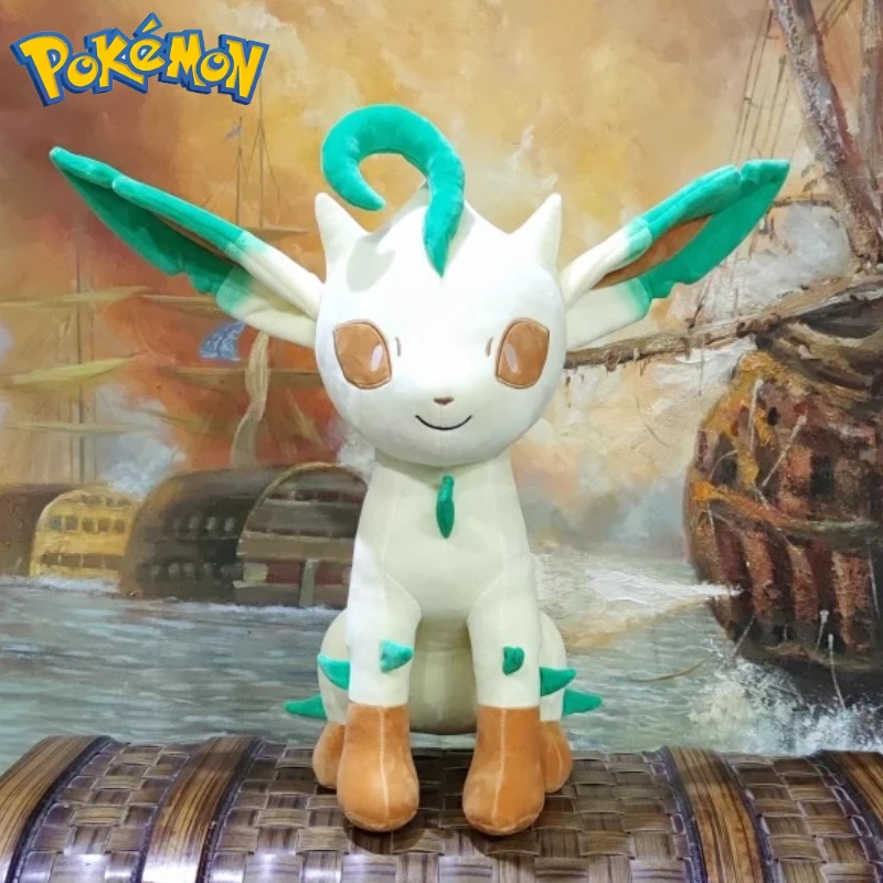 Peluche Pokemon Leafeon – Muñeco suave para niños y niñas - imagen 4