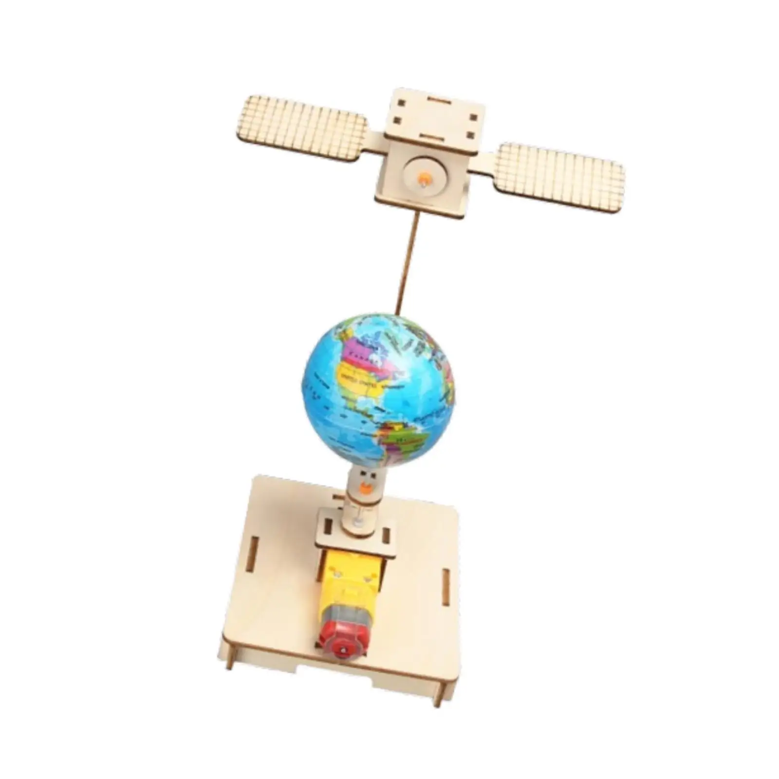 DIY Science Experiments Rotating System Model Training Toy Experiment Toy Hand