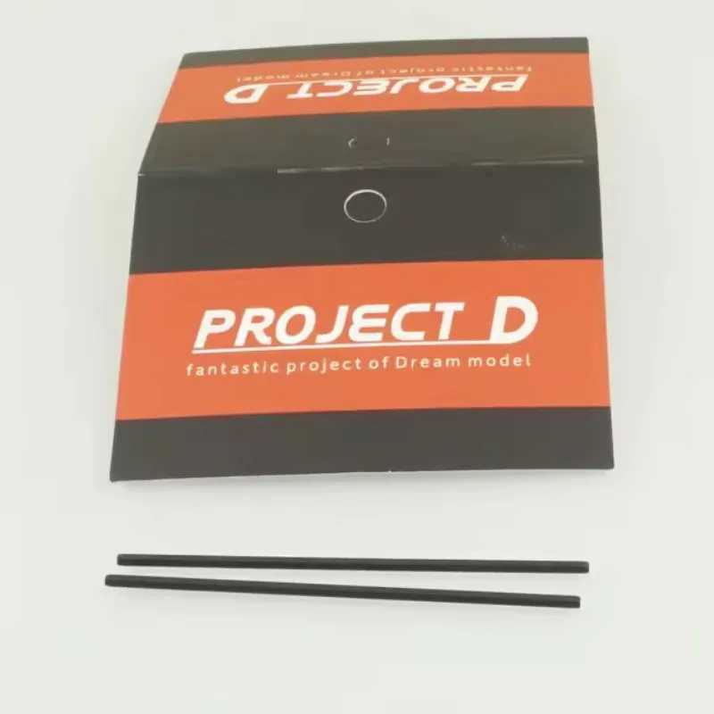 Project D Mini 4WD: coche de carreras 72 mm, ejes de carbono negros - imagen 5