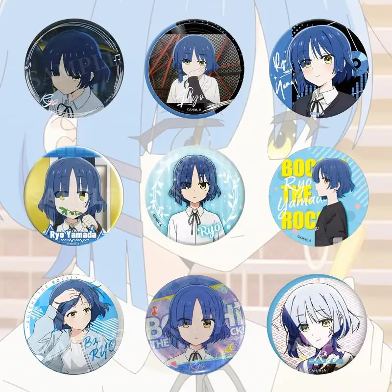 Bocchi ¡La Roca! Yamada Cool Personal Pool Insignia Bar Cry Lonely Rock anime Guzi Animación