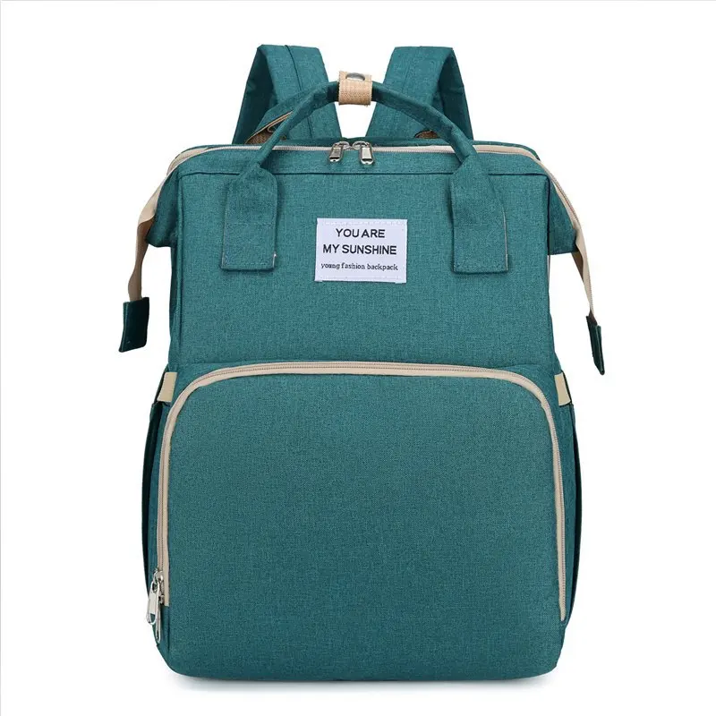 Bolsa de maternidad con cuna pliable de viaje – Gran capacidad para mamás - imagen 5