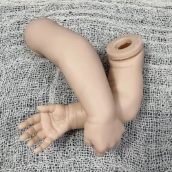 Kit muñeca Reborn 17 pulgadas con nombre grabado y COA - nuevo