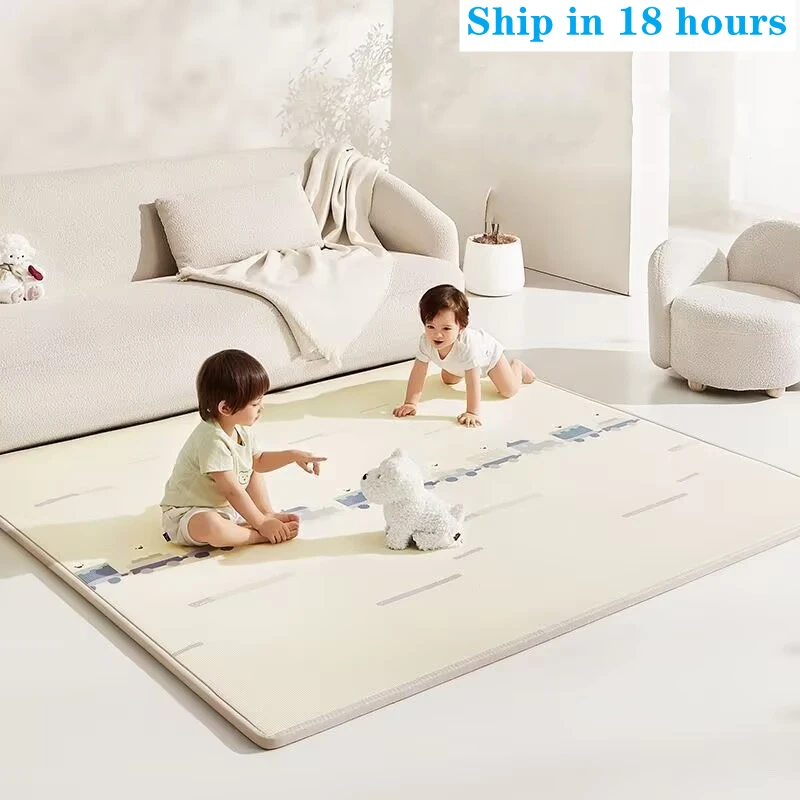 Alfombra de juego para bebé de ciervo pequeño y bonito grueso de 1cm/0,5 cm, alfombras educativas en la guardería, almohadilla de escalada, alfombra para niños, juegos de actividades, Juguetes