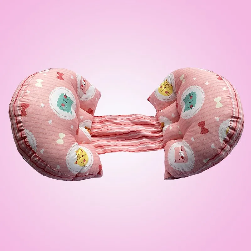 Almohada de maternidad en U para embarazo – 100% algodón lavable - imagen 2