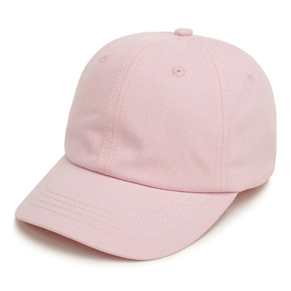 Gorras de béisbol para bebé y niña, sombrero para el sol de bajo perfil, para correr, accesorios de ropa, color rosa, negro, blanco y gris - imagen 2