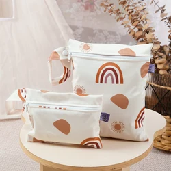 Elinfant Conjunto 2 piezas: bolsa menstrual impermeable 18x14 cm