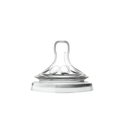 Tetina silicona boca ancha – Forma natural piel agradable