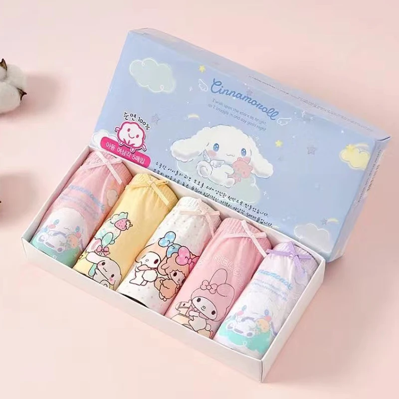 Braguitas Cinnamoroll de algodón para niñas con estampado musical - imagen 3