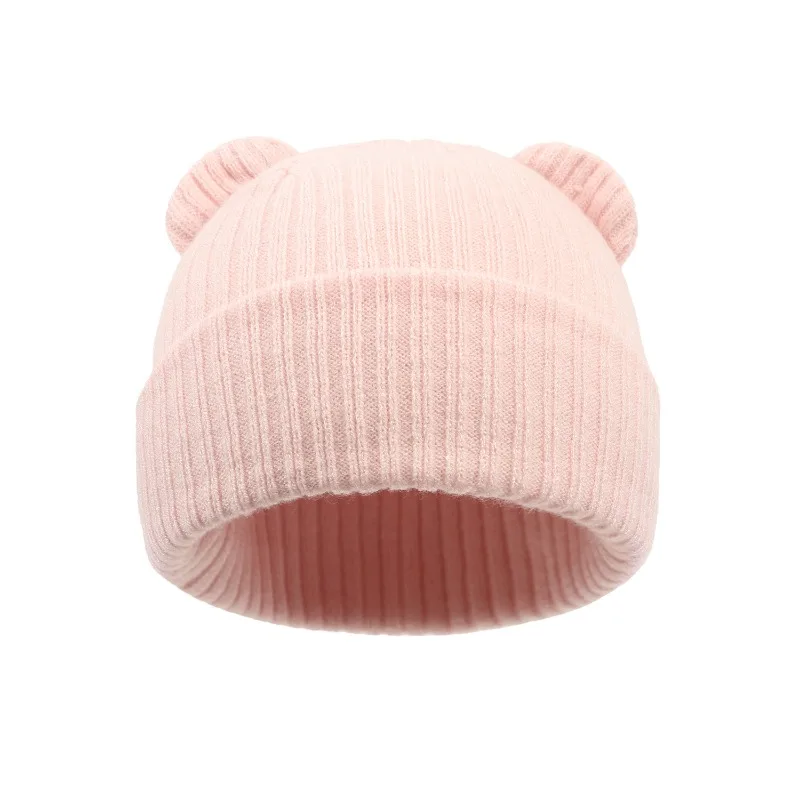 Gorro de punto oso bebé invierno cálido Unisex - imagen 5