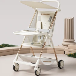 Silla de paseo plegable con toldo y estructura en aluminio